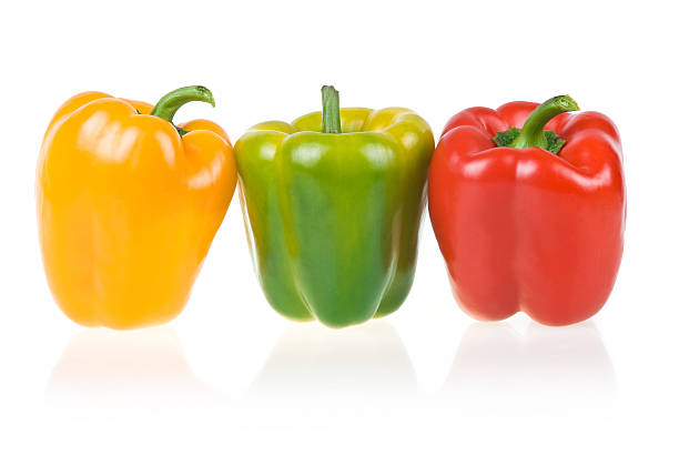 istock Ripe Yellow, Green and Red Paprika 96919948