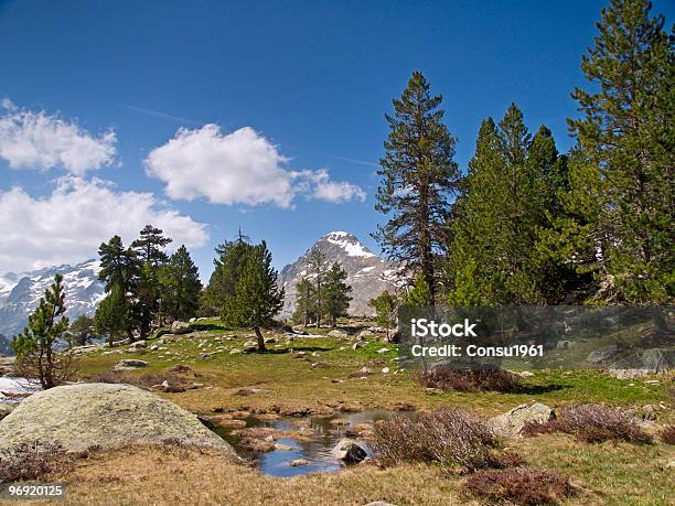 Valle De Benasque Foto de stock y más banco de imágenes de Aire libre - Aire libre, Cadena de montañas, Charco