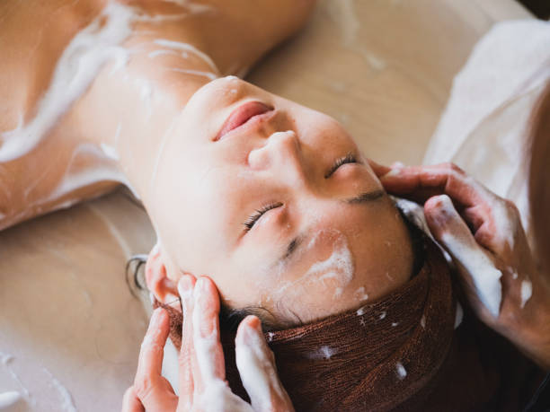 istock Japanese Facial Treatment 969211008
