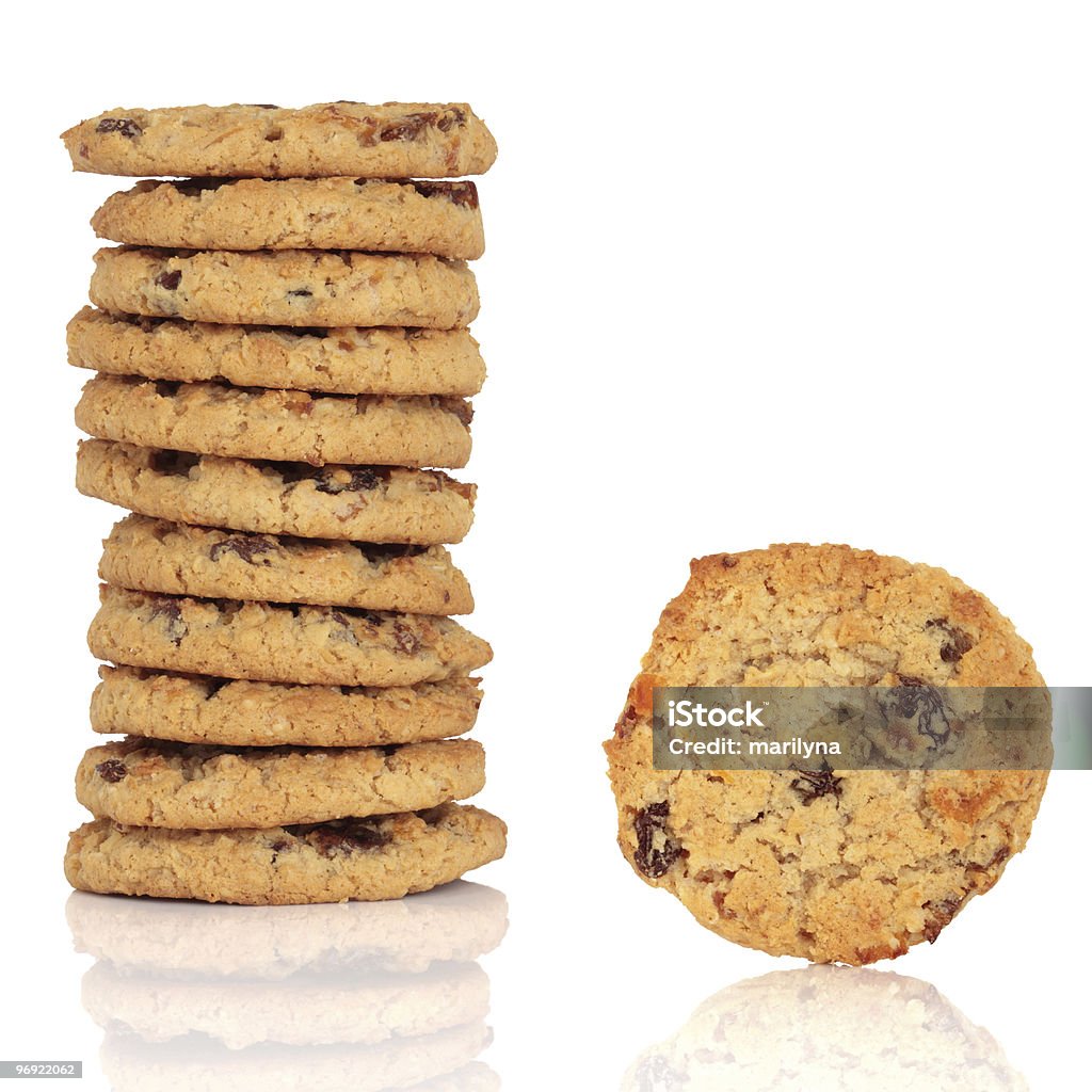 Flapjack Cookies  Oatmeal Cookie Stock Photo