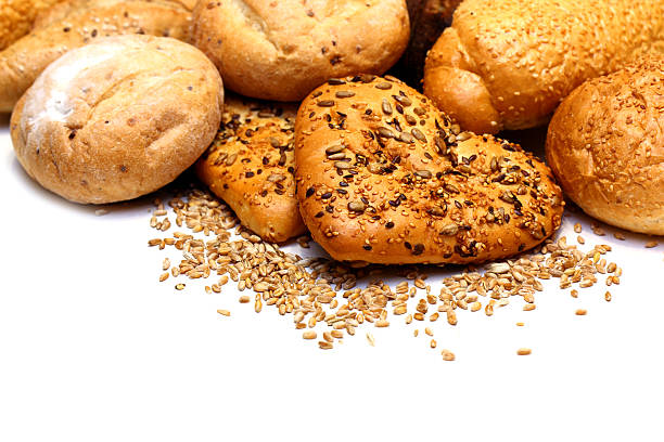 Assortment of bread stock photo