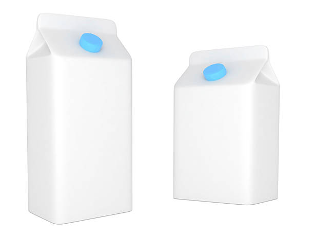 istock Isolated blank milk or juice carton boxes. 96922595
