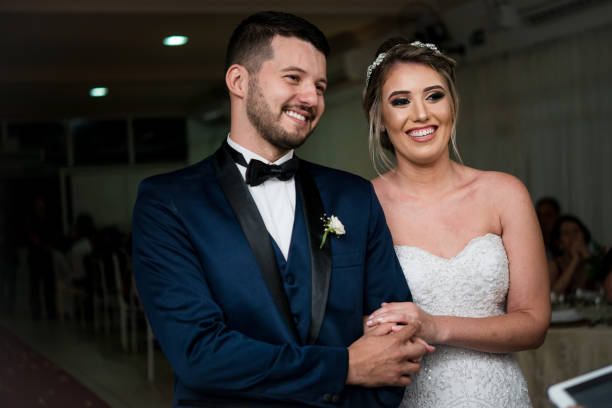 istock Bride and Groom at Wedding Ceremony 969231792