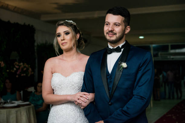istock Bride and Groom at Wedding Ceremony 969231798