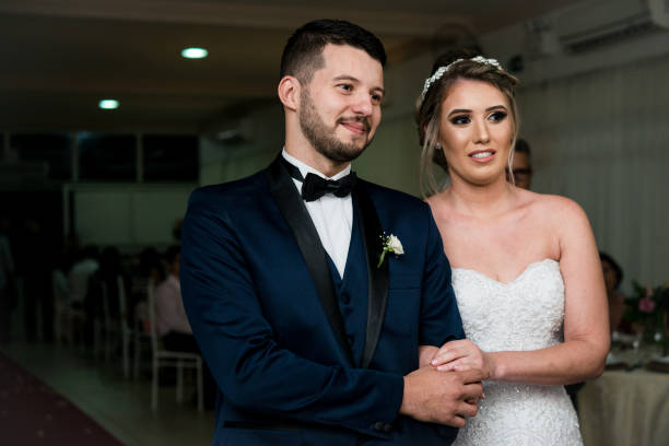 istock Bride and Groom at Wedding Ceremony 969231812