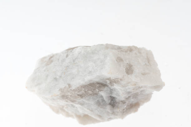 istock plagioclase mineral sample studio shot with white background 969234302