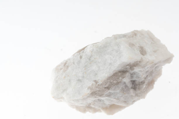 istock plagioclase mineral sample studio shot with white background 969234358