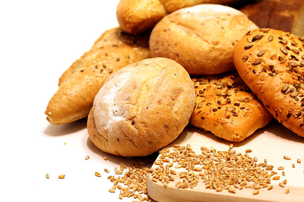 Assortment of bread stock photo