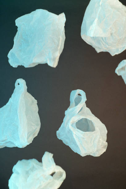 istock group of plastic bags falling down 969237258