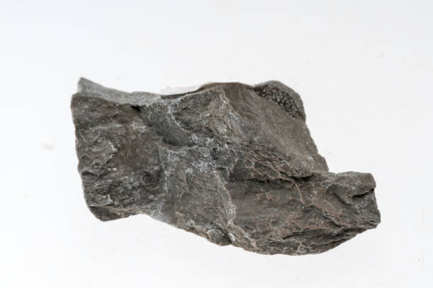 istock Hard bauxite mineral sample studio shot with white background 969240060
