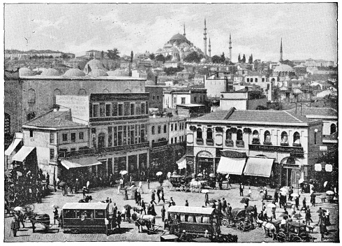 Galata en Estambul, Turquía - Imperio otomano photo