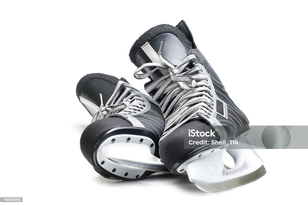 Man's hockey skates  Ice Skate Stock Photo