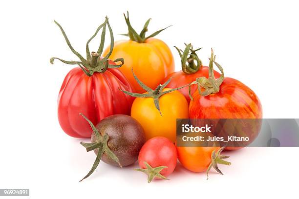 Variación De Jugosas Tomates Xxxl Foto de stock y más banco de imágenes de Tomate Heirloom - Tomate Heirloom, Tomate, Variación