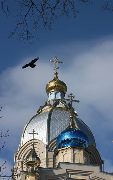 istock Russian church. 96925798