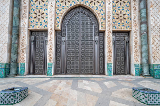 istock Mosque Hassan II doors 969259594