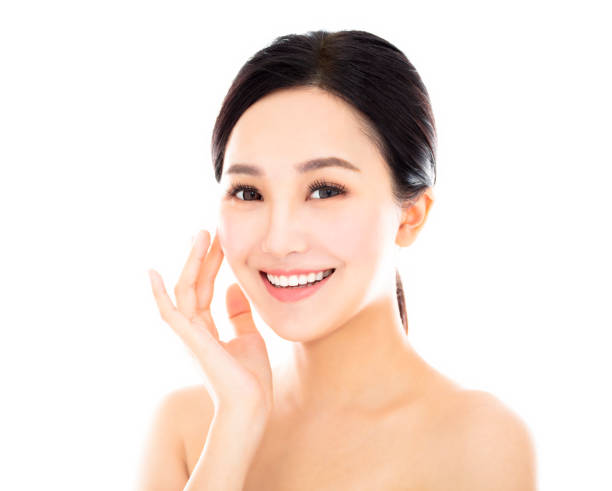 istock close up young smiling beauty face 969262398