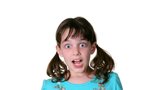 istock Happy Young Girl With Surprised Look on Her Face 96928560