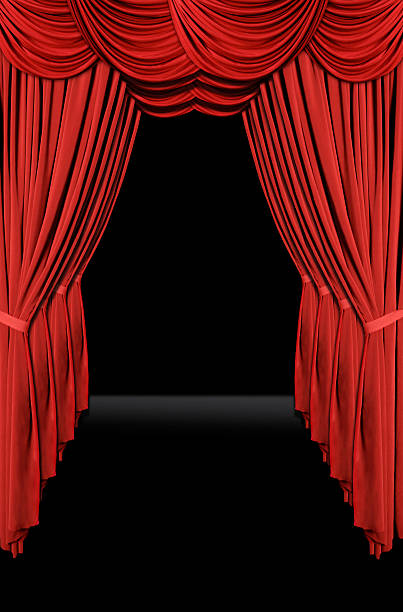 Walk of Fame Drapes stock photo