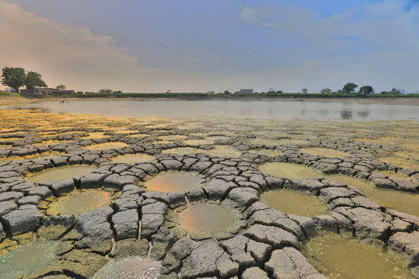 istock desert with wet place on it,  Tai Sang Wai 969291188