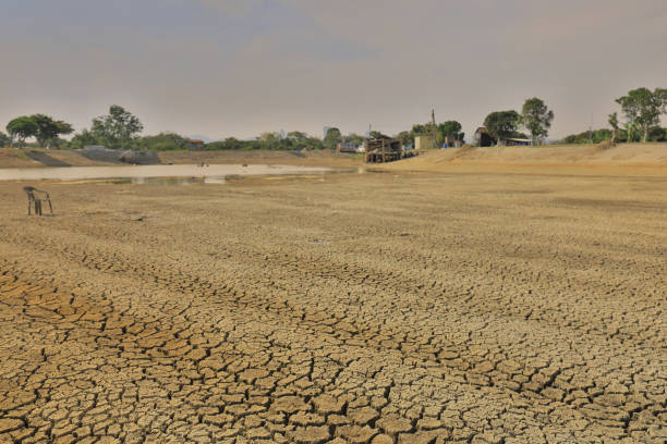 istock a desert with wet place on it,  Tai Sang Wai 969294148