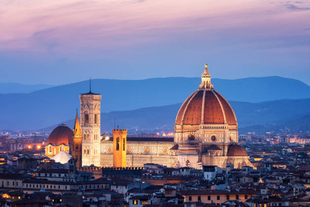 istock Florence Cathedral at Night in Florence - Italy 969301774