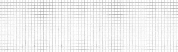istock Panorama of White Mosaic tile wall background and texture 969309902