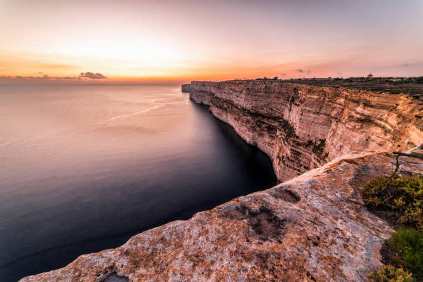 istock Ta Cenc cliffs of Gozo, Malta at sunset. 969310524