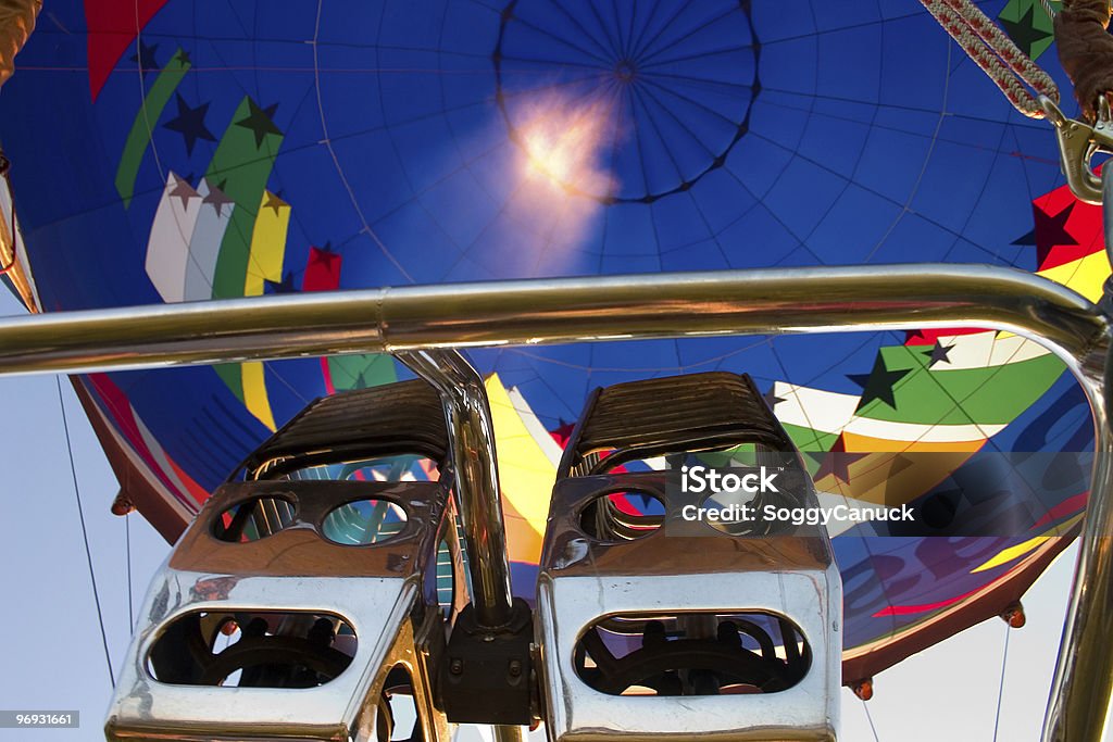Hot air balloon - Lizenzfrei Abenteuer Stock-Foto