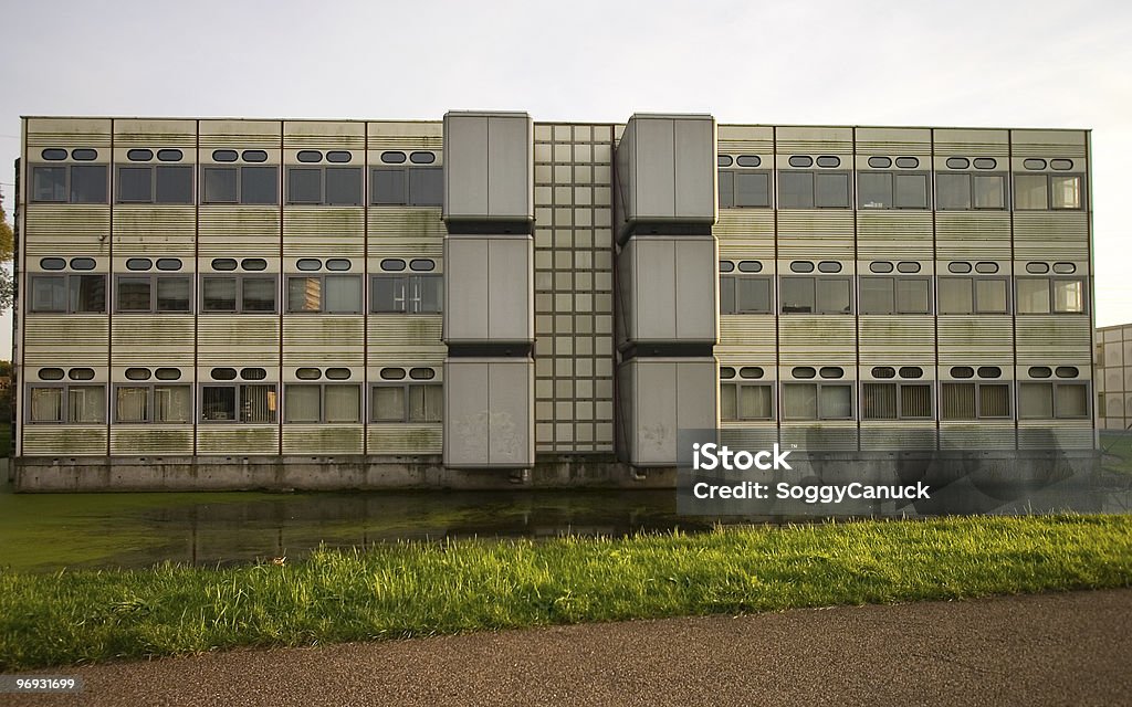 Stumpfe Bürogebäude - Lizenzfrei Büro Stock-Foto