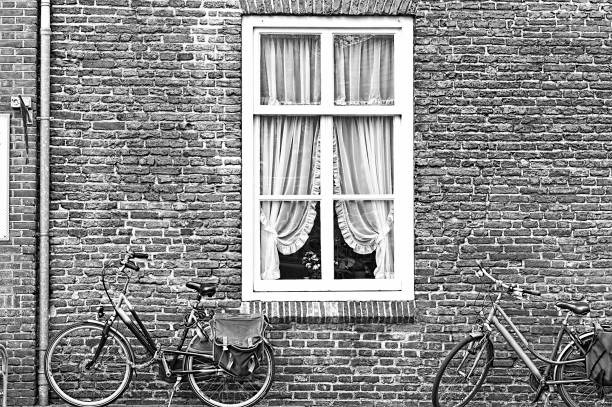 istock Window and Bicycles in Holland 969318762