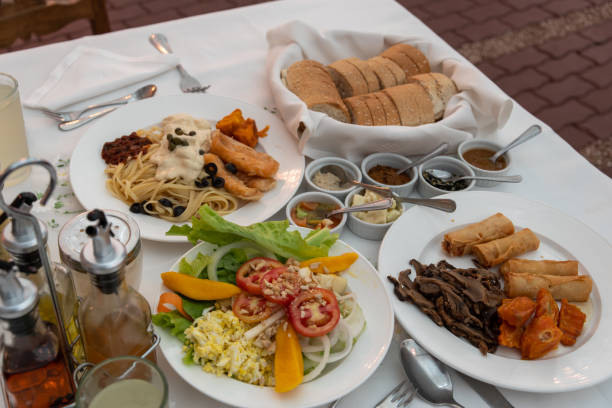 istock Organic food on the white table 969328138