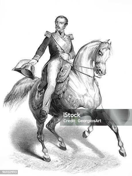 Napoléon Iii Vecteurs libres de droits et plus d'images vectorielles de Monter à cheval - Monter à cheval, Objet gravé, D'autrefois