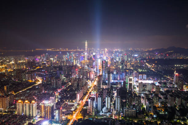 istock Shenzhen city skyline 969332920