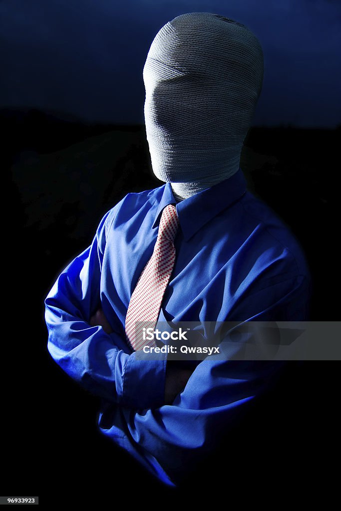 Homem burocratas sem rosto - Foto de stock de Adulto royalty-free
