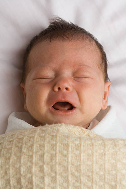 istock Crying baby girl 96934229
