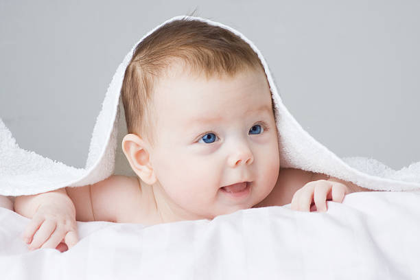 istock Smiling baby girl 96934485