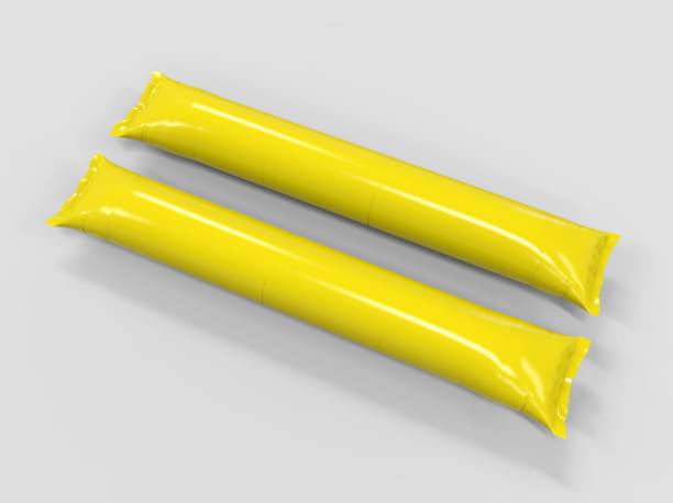 istock Blank bang bang inflatable balloon stick. 3d render illustration. 969347868