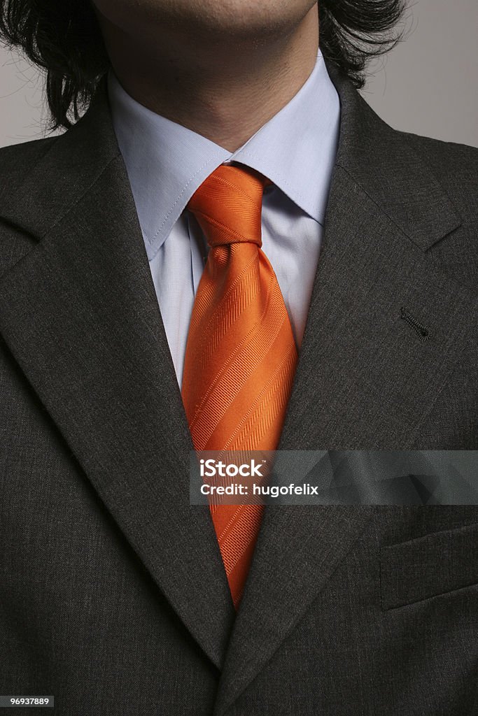 Dettaglio di una camicia e cravatta - Foto stock royalty-free di Cravatta