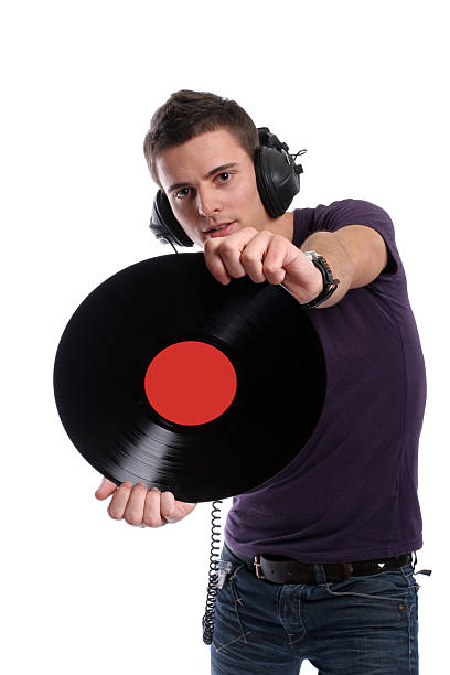 istock dj in headphones twisting a plate 96937898