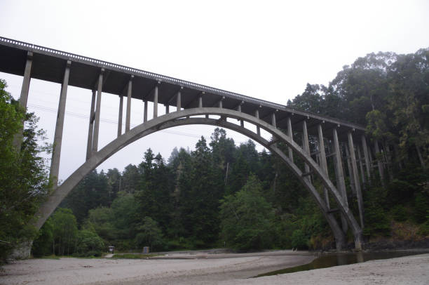 istock Hwy 1 over river in Mendocino county, California. 969382020