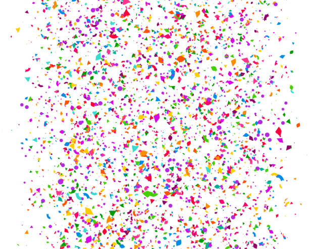 istock Carnaval or Festival Confetti. Colorful pieces. 969384356