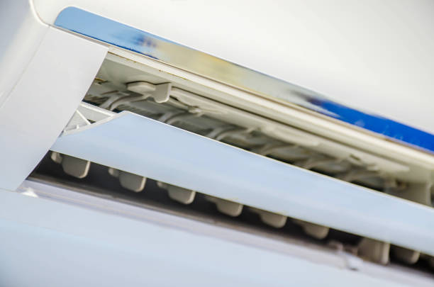 istock cool air conditioner system fresh system saving energy on white wall background 969385050