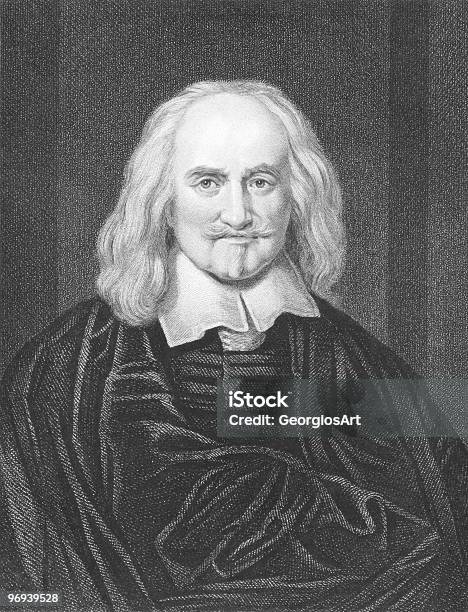 Thomas Hobbes Stock Illustration - Download Image Now - Adult, Adults Only, Antique