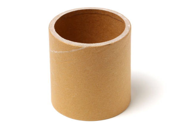 istock Paper tube on a white background 969411426