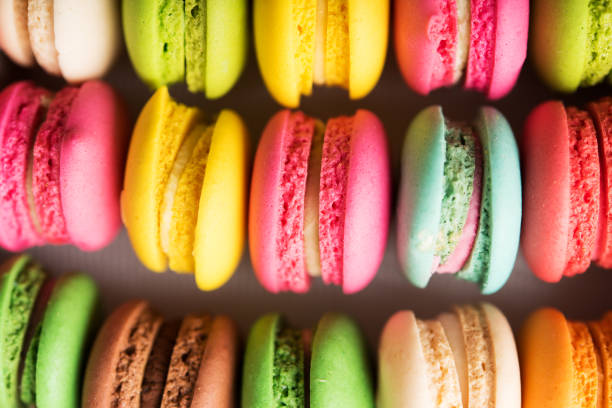 istock colorful macarons on a woody floor 969424852