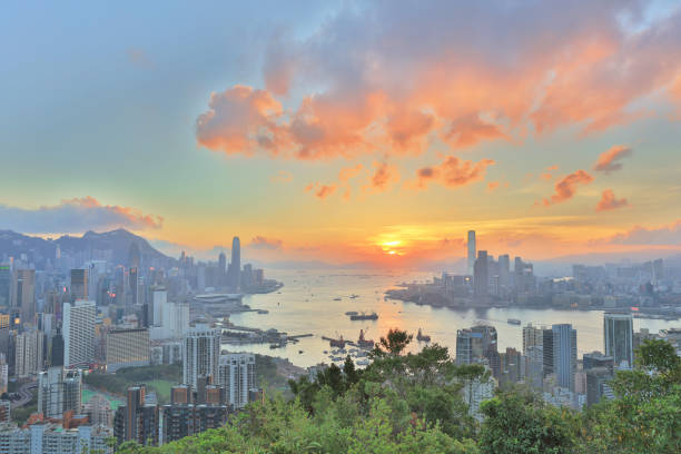 istock Cityscape and Skyline View from Braemar Hill 969428564