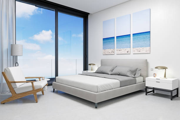 istock Hotel Room Suite with Sea View 969431298