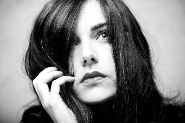 istock Trendy attractive woman portrait. 969431382