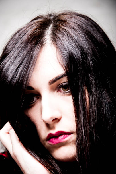 istock Trendy attractive woman portrait. 969431412