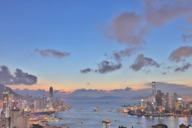 istock from view point at Braemar Hill, Hong Kong. 969431604